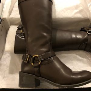 Chaps by Ralph Lauren riding boots.